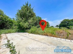 Bang Saray Land For Sale 99 Sqw. Only 500m. From Sukhumvit Rd. -  Land For Sale In Bang Saray, Na Jomtien