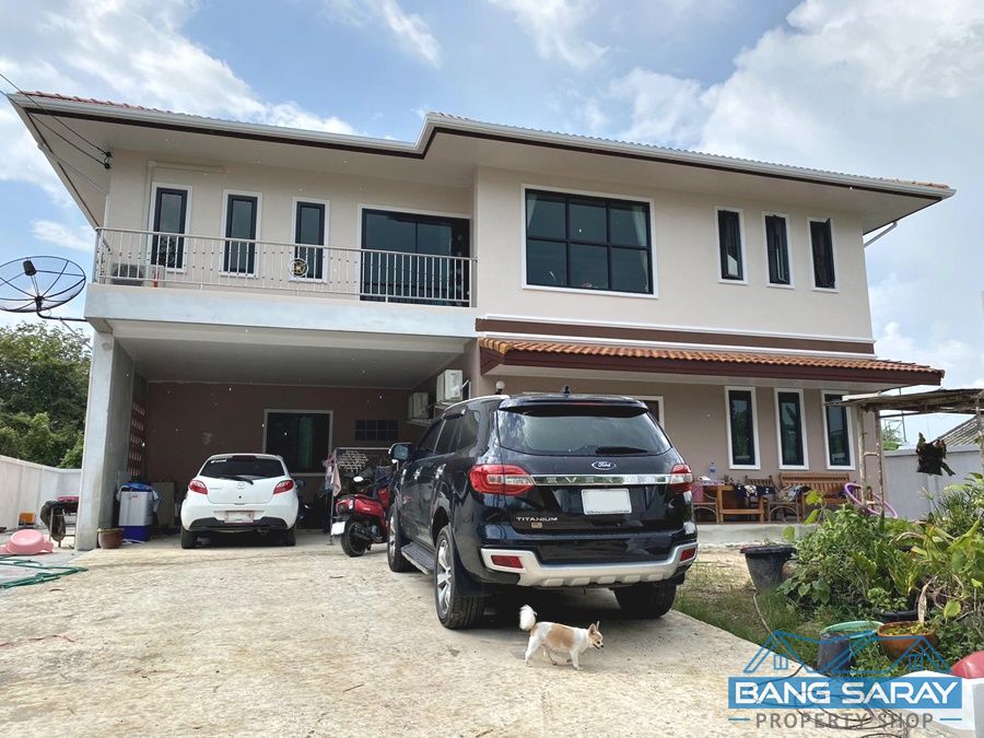 Two story house in Bang Saray Beachside House  For sale