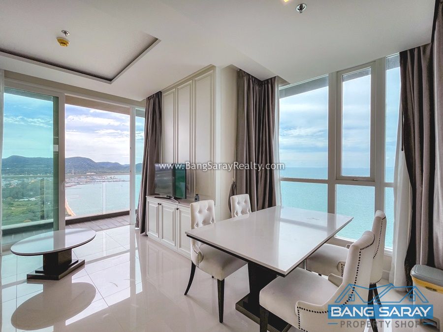 Beachfront Corner Condo for Rent, Sea Views Condo  For rent