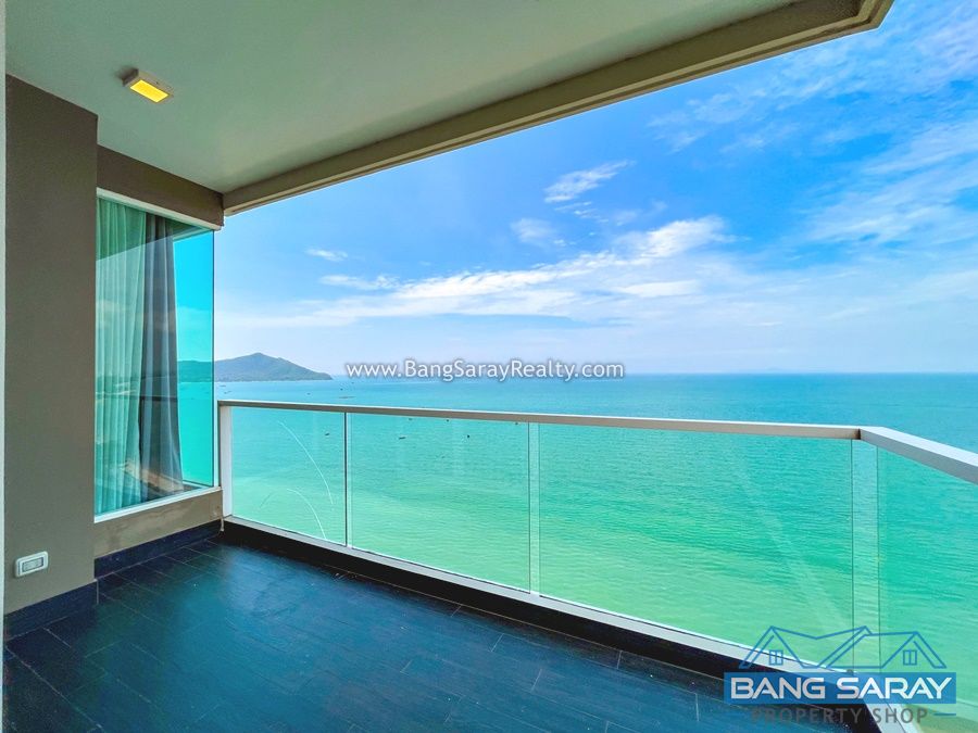 Beachfront Bang Saray Condo for Sale, Corner unit. Condo  For sale