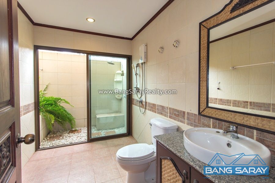 Bang Saray House for Rent, Communal Pool House  For rent