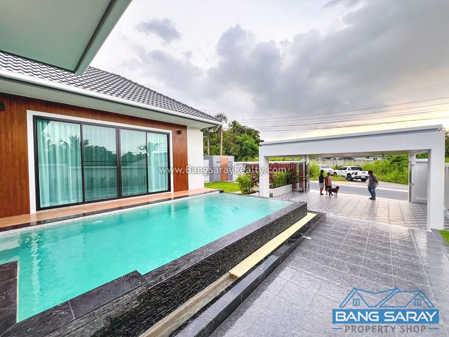 Brand new! Pool Villa for Sale in Bang Saray House  For sale