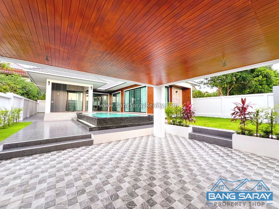 Brand new! Pool Villa for Sale in Bang Saray House  For sale