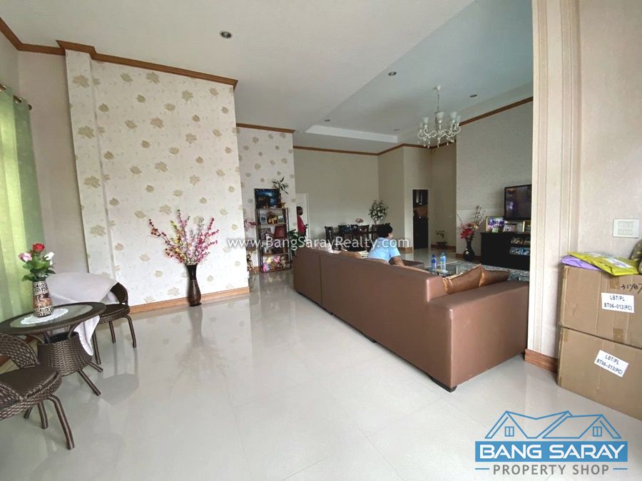 Detached House in Bang Saray, Corner plot House  For sale