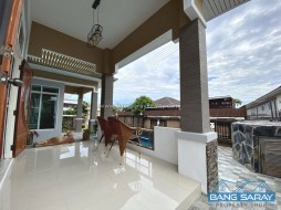 Detached House In Bang Saray, Corner Plot - 3 Bedrooms House For Sale In Bang Saray, Na Jomtien