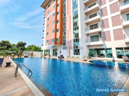 Condo For Sale Only 250m. To The Beach - 1 Bedroom Condo For Sale In Bang Saray, Na Jomtien