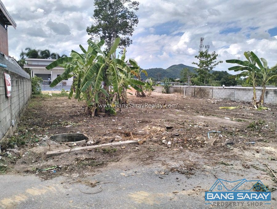 101 Sqw plot of Land for Sale in Bang Saray Beachside Land  For sale