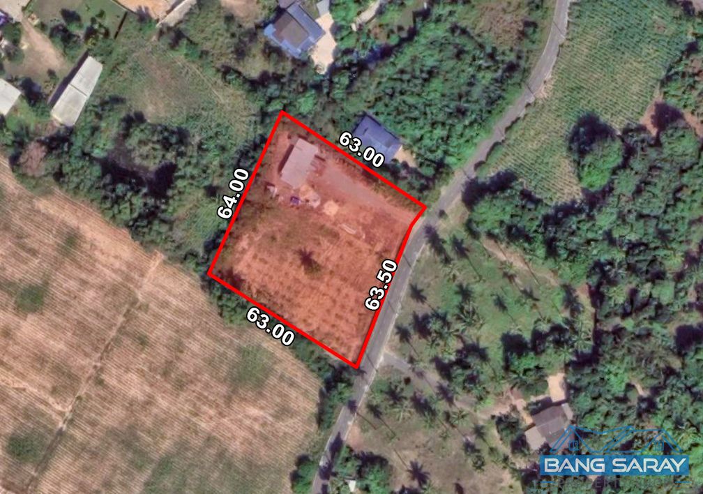  Land for Sale in East side Bang Saray, Soi Boonthavorn Land  For sale