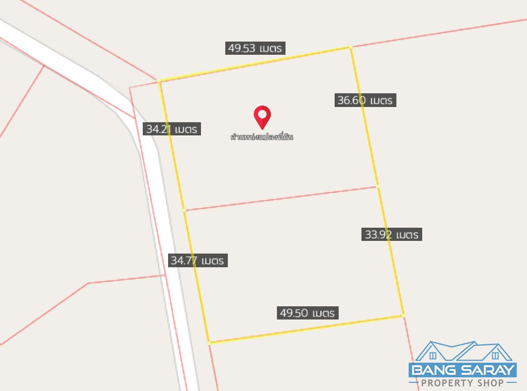 2 Rai of Land for Sale in Bang Saray Eastside  Land  For sale