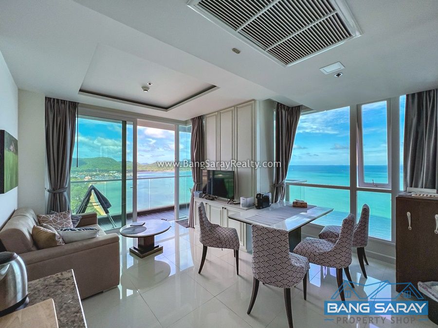 Beachfront Corner Condo for Rent, Sea Views Fl.30 Condo  For rent