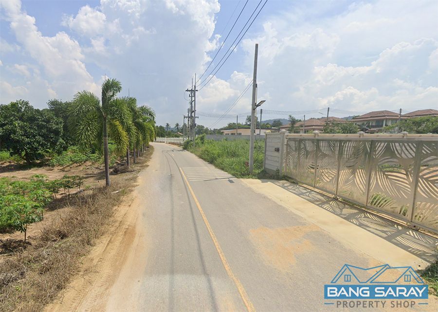 Land for Sale in Bang Saray Only 4 km. to the Beach. Land  For sale