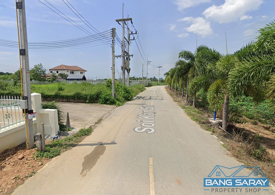 Land for Sale in Bang Saray Only 4 km. to the Beach. Land  For sale