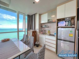 Beachfront Corner Condo For Rent, Sea Views Fl.30 - 1 Bedroom Condo For Rent In Bang Saray, Na Jomtien