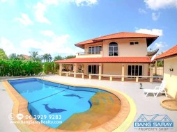 Two Story Pool Villa In Bang Saray For Sale, Mountain View - 4 Bedrooms House For Sale In Bang Saray, Na Jomtien