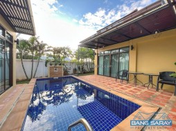 Pool Villa Corner Plot For Rent, Beachside Bang Saray - 3 Bedrooms House For Rent In Bang Saray, Na Jomtien
