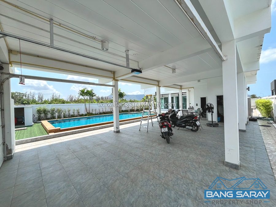 Modern two storey Pool Villa in Bang Saray Beachside House  For sale