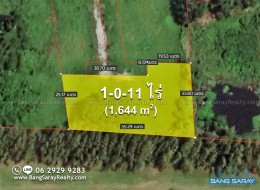 1 Rai Of Land For Sale In Beach Side Bang Saray -  Land For Sale In Bang Saray, Na Jomtien