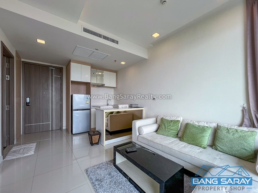 Beach front condo for rent in Bang Saray Condo  For rent