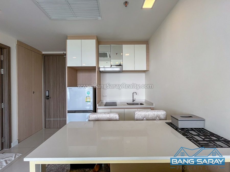 Beach front condo for rent in Bang Saray Condo  For rent