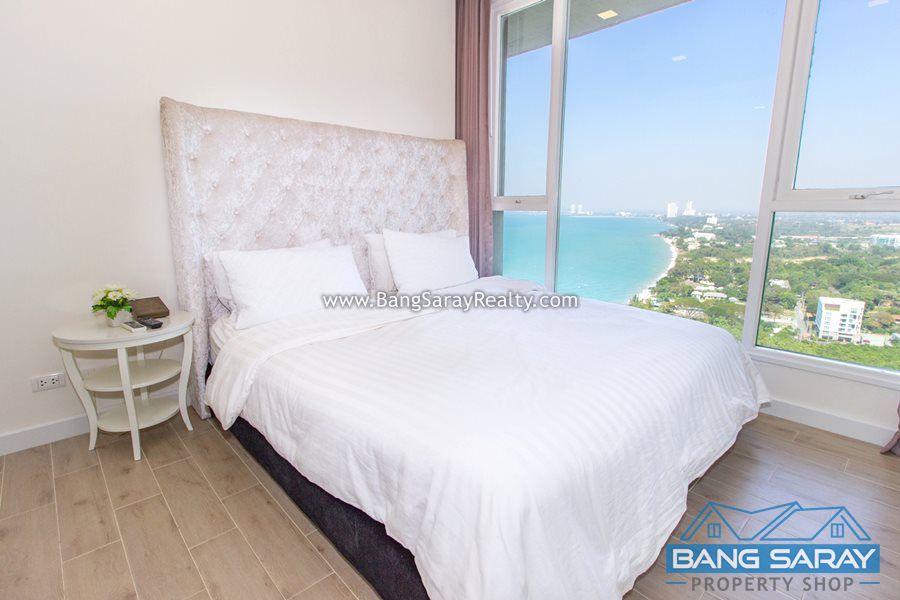 Beach front condo for rent in Bang Saray (Pattaya side) Condo  For rent