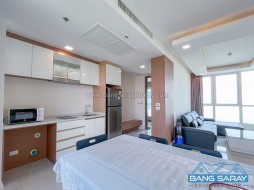 Corner Unit With Sea View, Beachfront Bang Saray Condo For Rent. - 1 Bedroom Condo For Rent In Bang Saray, Na Jomtien