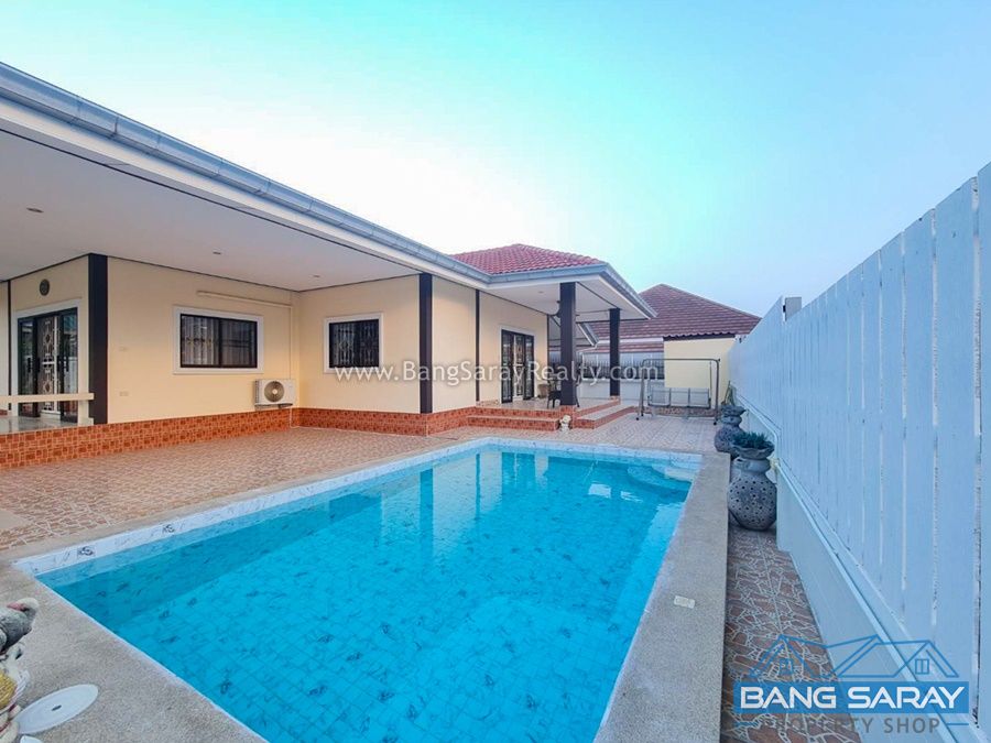 Hot Deal! Pool villa for Sale in East Bang Saray House  For sale