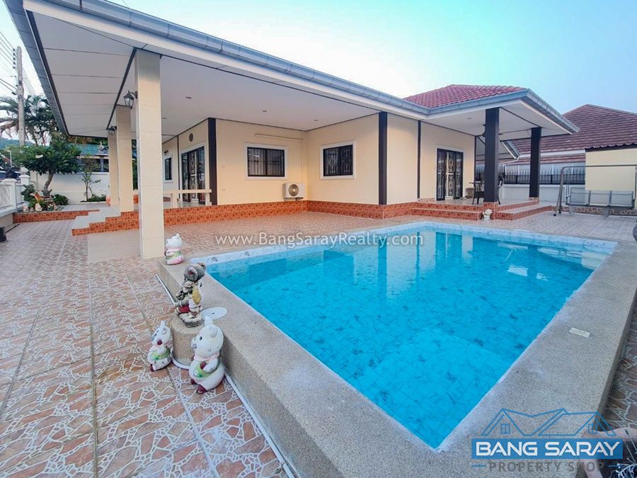 Hot Deal! Pool villa for Sale in East Bang Saray House  For sale