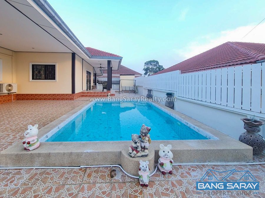 Hot Deal! Pool villa for Sale in East Bang Saray House  For sale