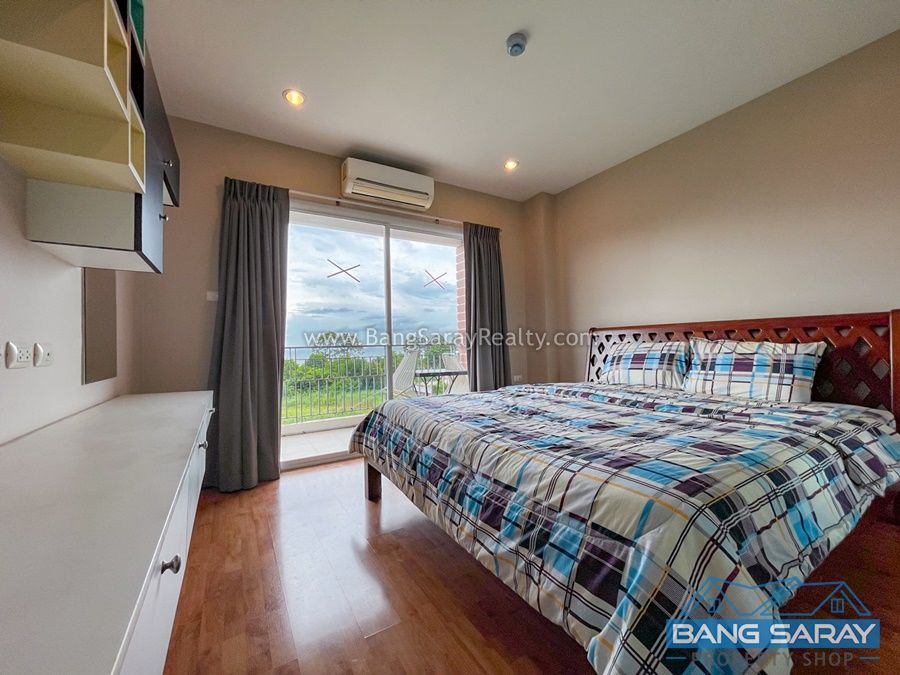 Sea Views Condo for Rent in Bang Saray, Only 250m. to Beach Condo  For rent