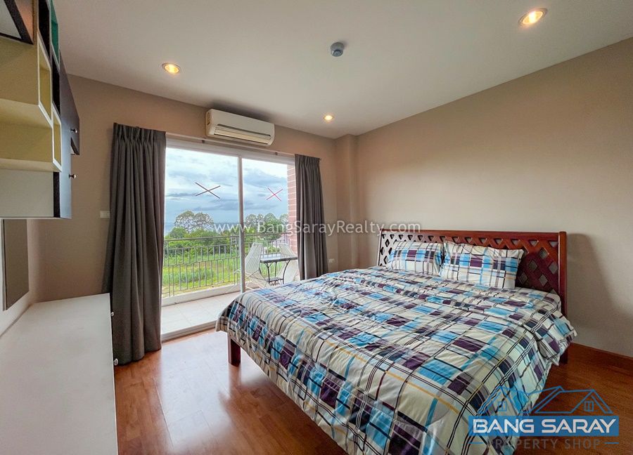 Sea Views Condo for Rent in Bang Saray, Only 250m. to Beach Condo  For rent