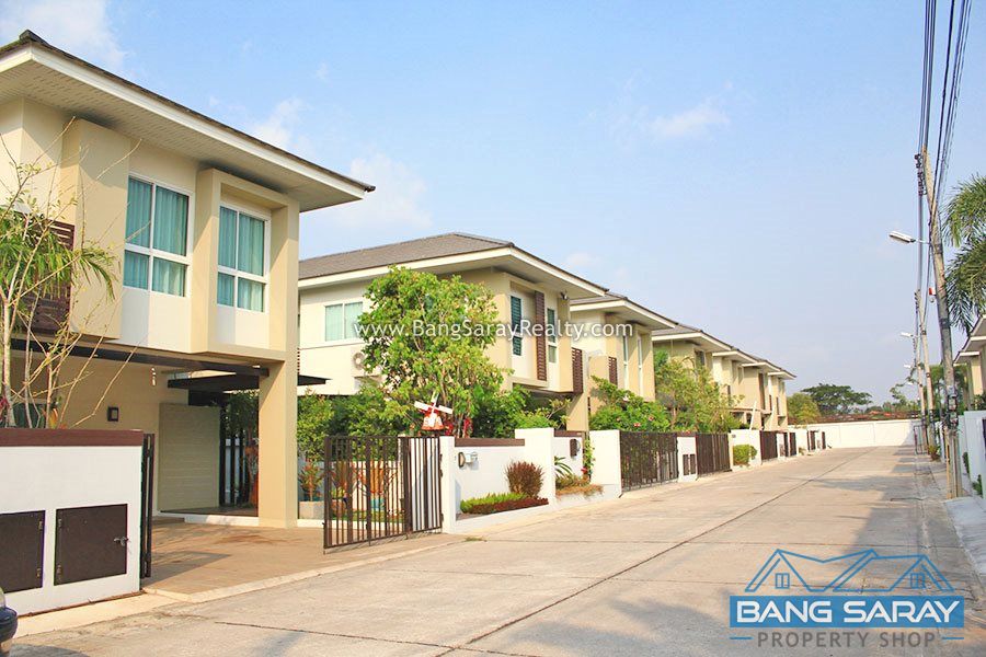 Single Two story House for Sale & Rent in Sattahip House  For sale and rent