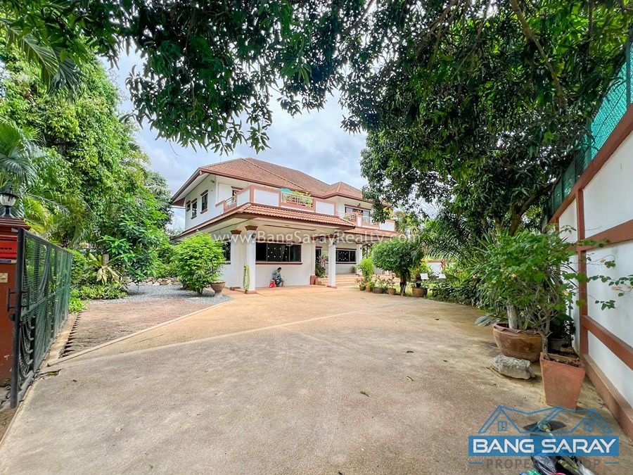 Two story Pool Villa House for Sale in Bang Saray House  For sale
