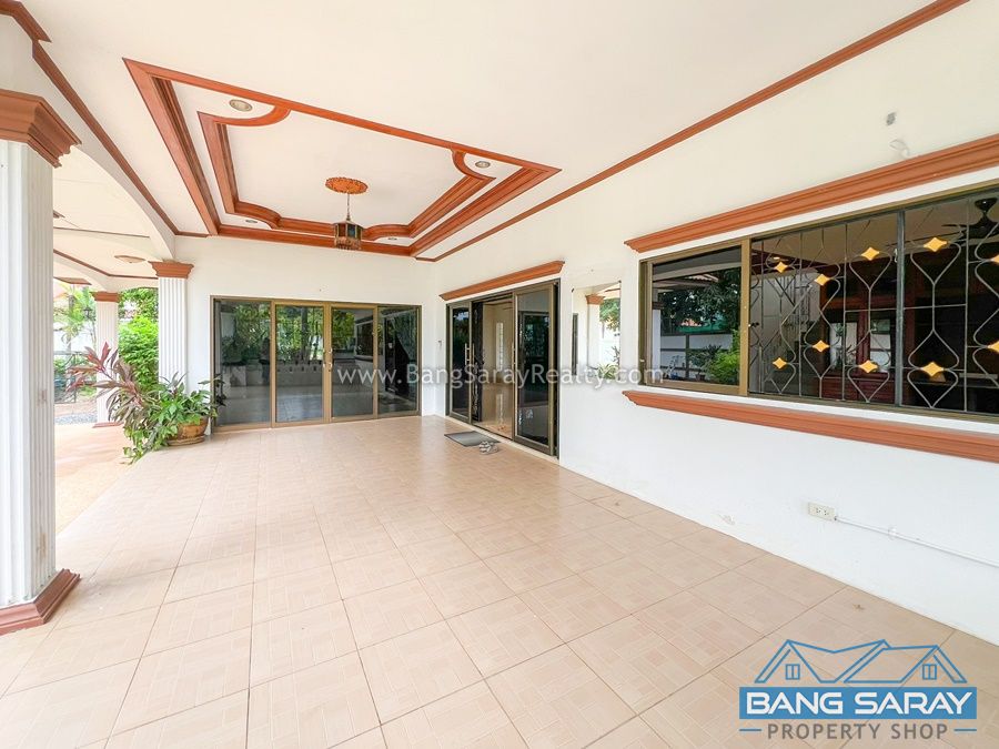 Two story Pool Villa House for Sale in Bang Saray House  For sale