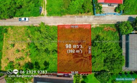 Land Plot 392 M2 Bang Saray Beachside For Sale -  Land For Sale In Bang Saray, Na Jomtien