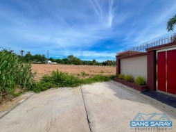 One Rai Of Land For Sale In Bang Saray Eastside, 3km To Beach -  Land For Sale In Bang Saray, Na Jomtien