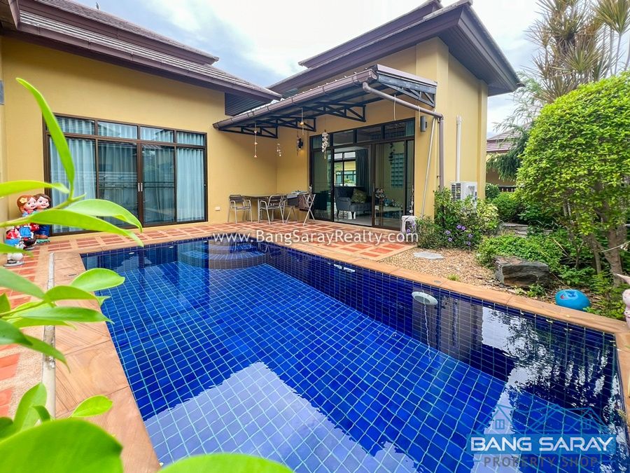 Pool Villa for Sale in Ocean Side Bang Saray House  For sale