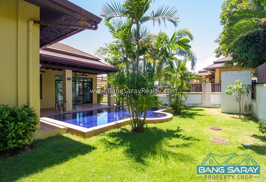 Pool Villa for Rent in Bang Saray House  For rent