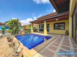 Pool Villa Bali Style  For Rent In Bang Saray - 3 Bedrooms House For Rent In Bang Saray, Na Jomtien