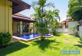 Pool Villa For Rent In Bang Saray - 3 Bedrooms House For Rent In Bang Saray, Na Jomtien