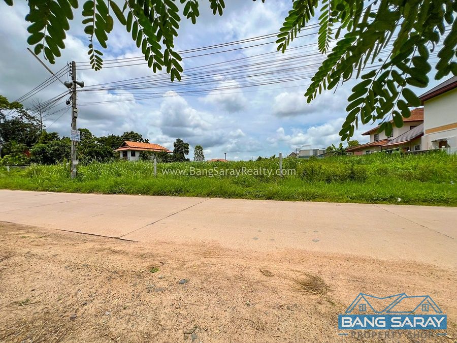 241 & 242 sqw of Land for sale,  3km from Bang Saray Beach Land  For sale