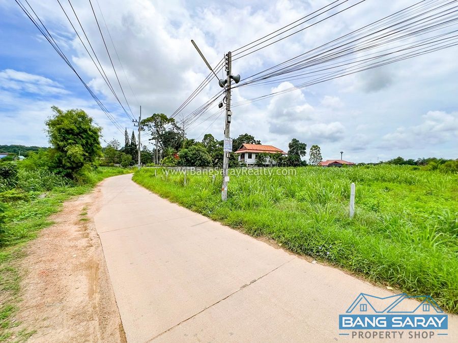 241 & 242 sqw of Land for sale,  3km from Bang Saray Beach Land  For sale