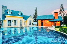 Townhome Vintage English Style - 3 Bedrooms House For Sale In Na-Jomtien, Na Jomtien