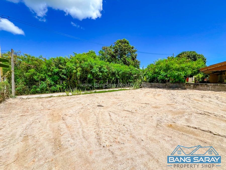 Beachside Bang Saray Land for Sale, 84 sq.wah Land  For sale