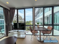 Sea Zen Condo, Corner Unit For Rent - 1 Bedroom Condo For Rent In Bang Saray, Na Jomtien