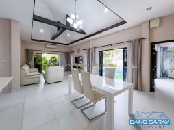 Pool Villa For Rent In Dusit Village Na Jomtien - 3 Bedrooms House For Rent In Na-Jomtien, Na Jomtien