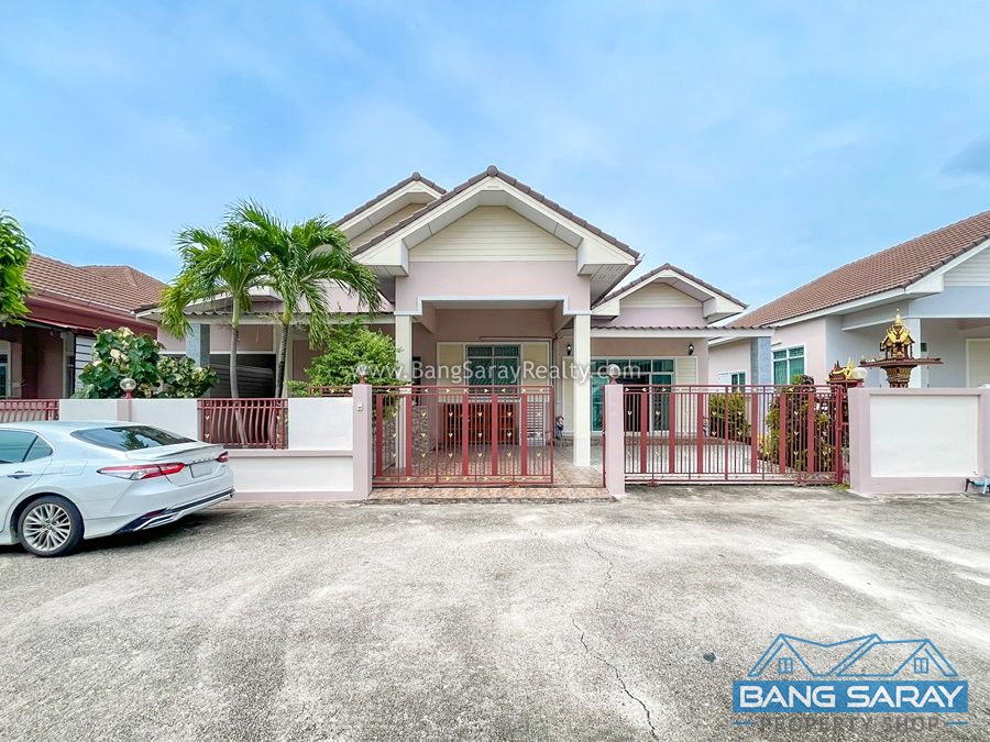 Urgent Sale! Detached House for Sale in Bang Saray Beachside House  For sale