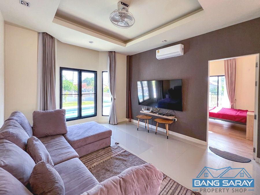 Pool Villa for Rent in Bang Saray, Next to Sukhumvit Rd. House  For rent