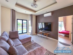 Pool Villa For Rent In Bang Saray, Next To Sukhumvit Rd. - 3 Bedrooms House For Rent In Bang Saray, Na Jomtien