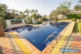 Pool Villa With Large Garden For Rent In East Bang Saray - 4 Bedrooms House For Rent In Bang Saray, Na Jomtien