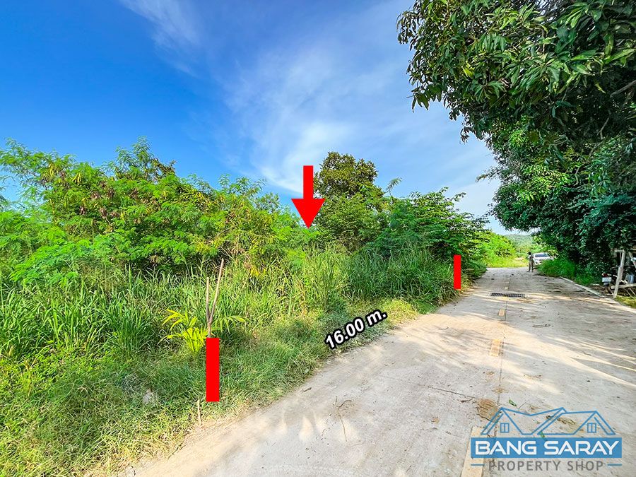 100 sqw of Land for Sale in Sattahip Near J-junction Land  For sale